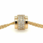 Piaget Collier 37cm ca. 1,2 ct Diamanten Gelbgold 750/ 18K - Bild 4 Vorschau
