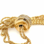 Piaget Collier 37cm ca. 1,2 ct Diamanten Gelbgold 750/ 18K - Bild 8 Vorschau