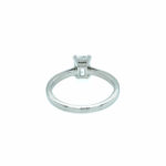 Solitärring Gr. 53 1,01ct Emerald Cut Platin 950 GIA Zertifikat - Bild 4 Vorschau