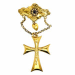 Antiker Kreuzanhänger Gelbgold 750/ 18K Vorschau
