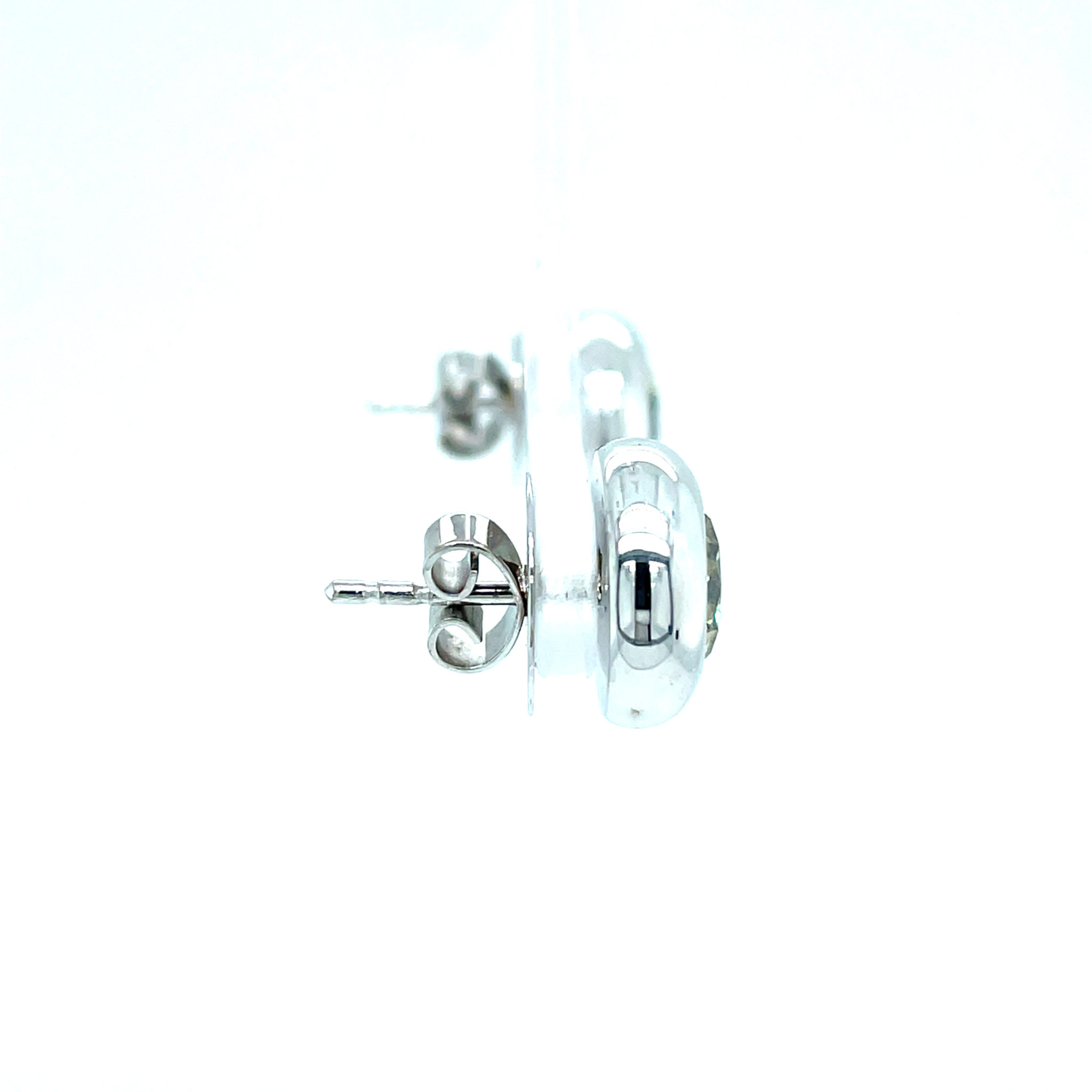 Solitärohrstecker 3,01 ct Diamanten Weißgold 750/ 18K IGI Zertifikat - Bild 4