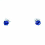 Solitärohrstecker ca. 1,78 ct Tansanit Weißgold 750/ 18K Vorschau