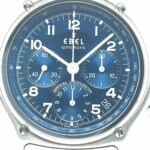 Ebel Le Modulor 1911 Chronograph Ref. 9137240 Blue Full Set 1999 Cal. 13 - Bild 5 Vorschau