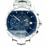 TAG Heuer Link Ref. CJF 2114 automatic Chronograph Blue Dial ca. 2008 - Bild 2 Vorschau