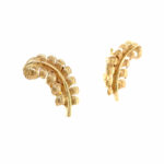 Tiffany & Co. „Feather“ Ohrclips Gelbgold 585/ 14K - Bild 3 Vorschau