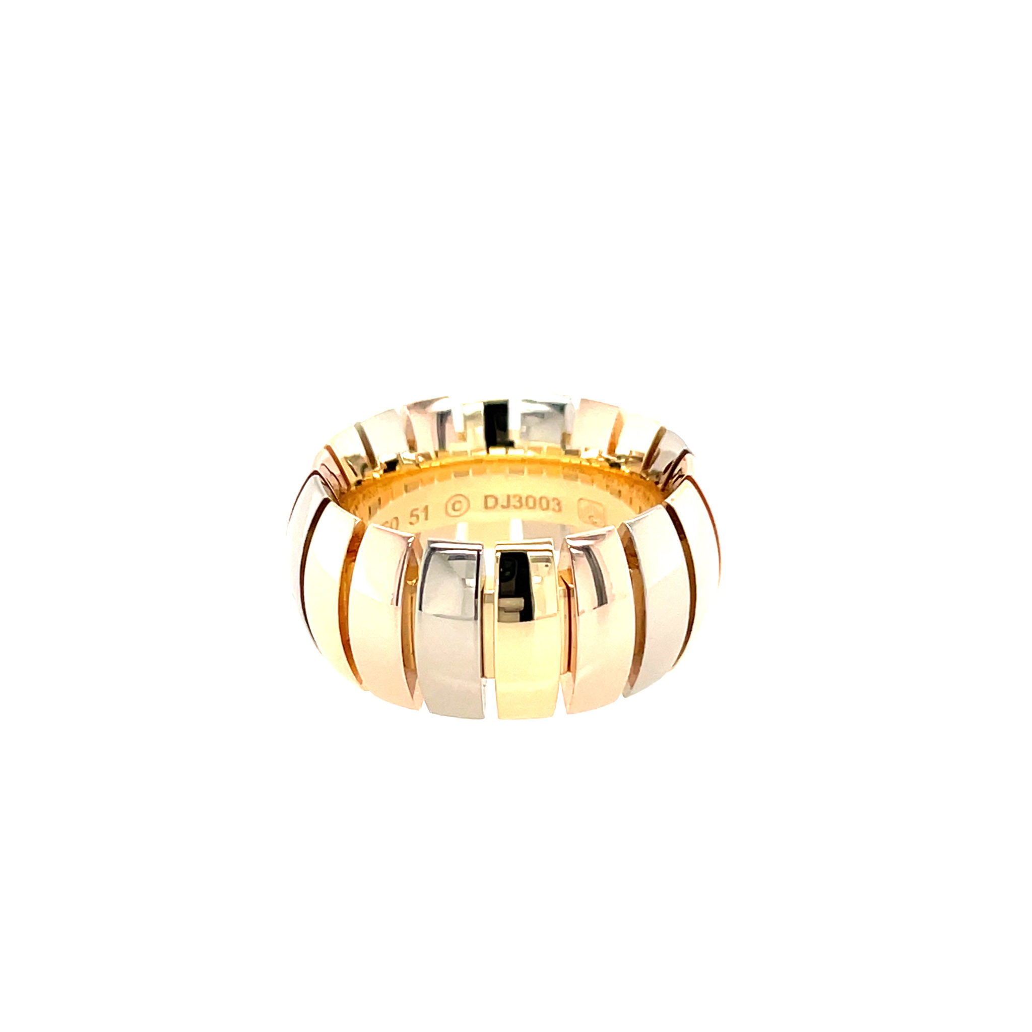 Cartier Ring Gr.51 Tricolor 750/ 18K - Bild 2