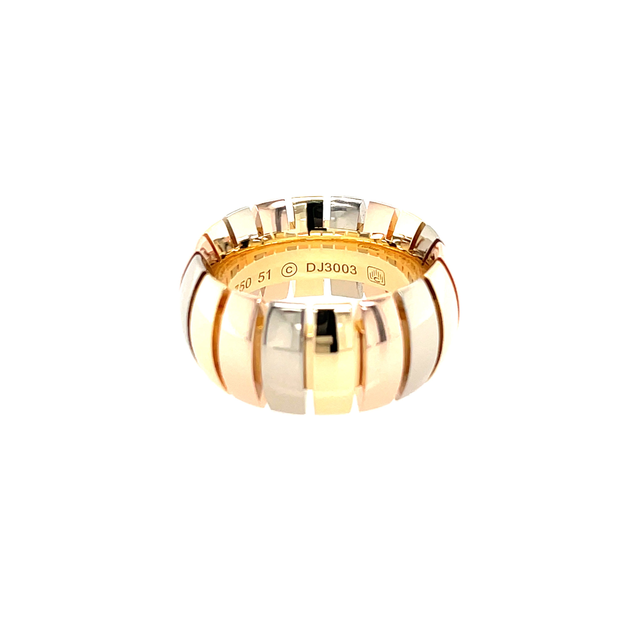 Cartier Ring Gr.51 Tricolor 750/ 18K - Bild 3