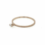 Niessing Gr. 55 ca. 0,08ct Diamant Roségold 750/ 18K - Bild 4 Vorschau