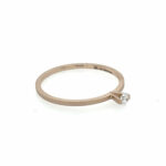 Niessing Gr. 55 ca. 0,08ct Diamant Roségold 750/ 18K - Bild 5 Vorschau