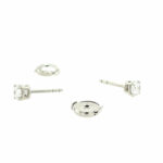 Tiffany & Co. Solitärohrstecker 0,60 ct Diamanten Platin 950 - Bild 6 Vorschau