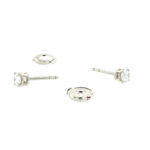 Tiffany & Co. Solitärohrstecker 0,60 ct Diamanten Platin 950 - Bild 7 Vorschau