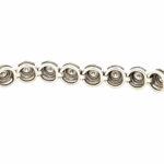 Tennisarmband 18,5 cm ca. 2ct Diamanten Weißgold 750/ 18K - Bild 5 Vorschau