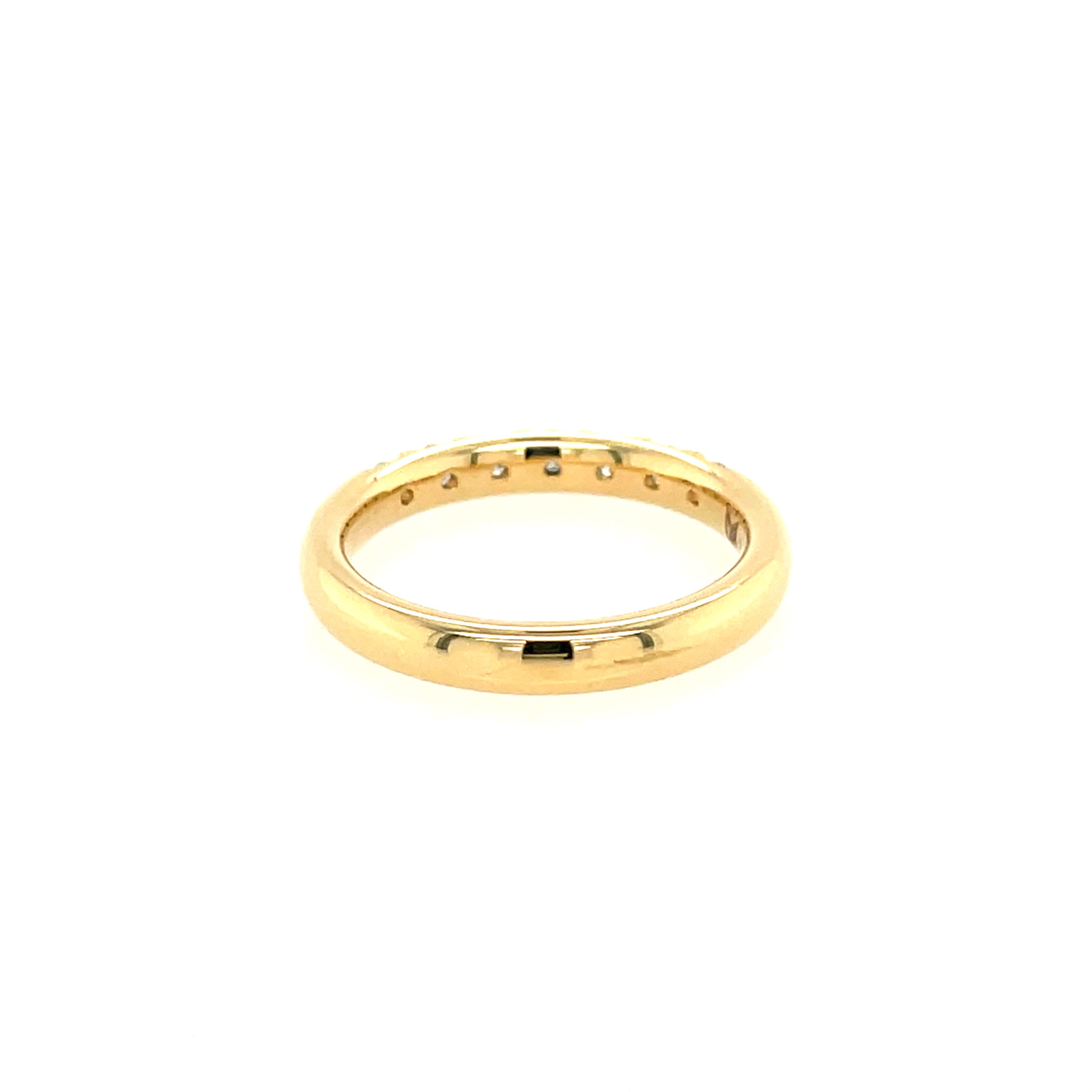Meister Ring Gr. 57 ca. 0,49ct Diamanten Gelbgold 750/ 18K - Bild 7