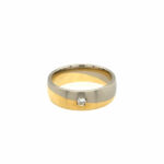 Ring Gr. 54 ca. 0,05ct Diamant Bicolor 585/ 14K Vorschau