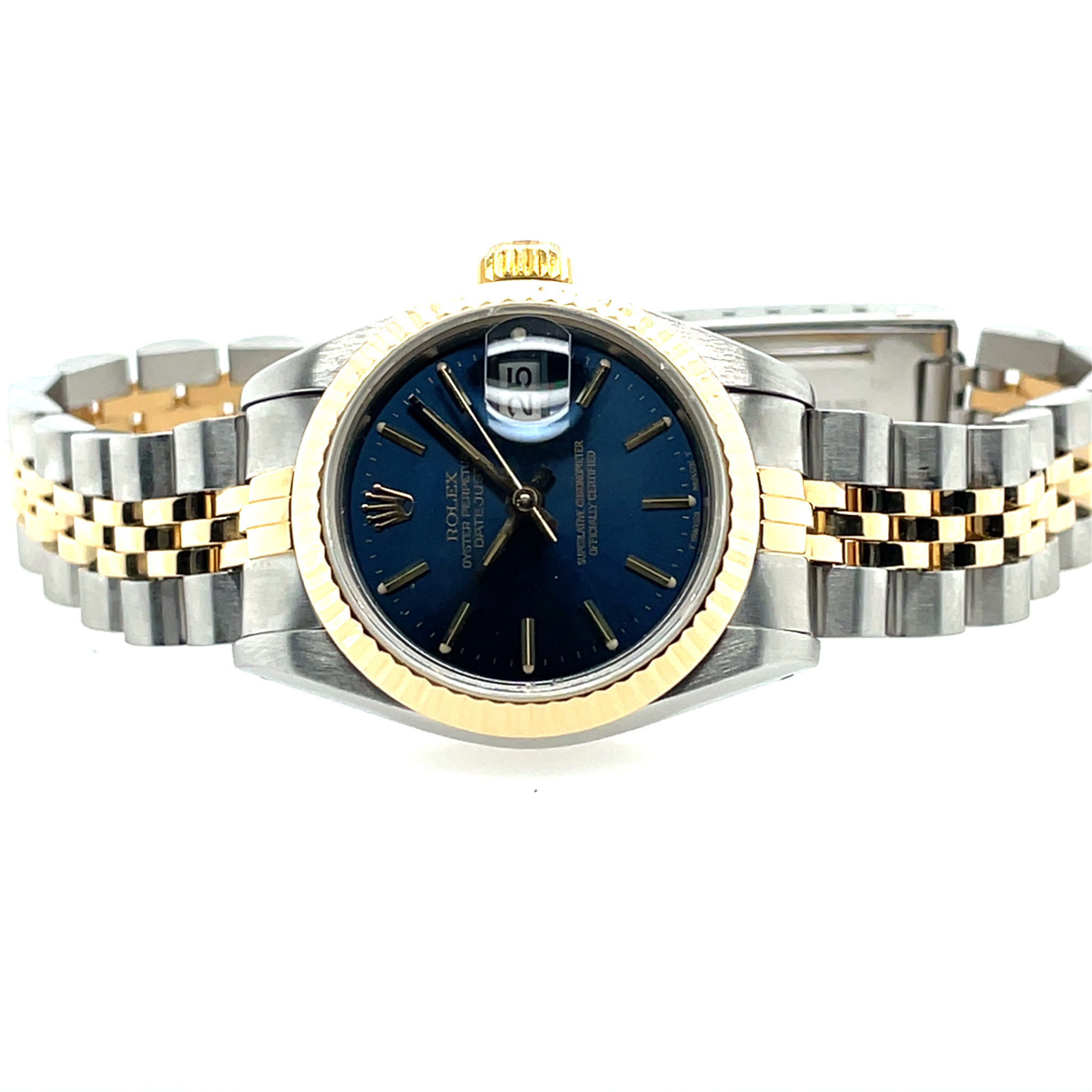 Rolex Lady-Datejust 26mm Ref. 69173 Stahl/Gold 750 Jubilée VINTAGE Saphirglas - Bild 6