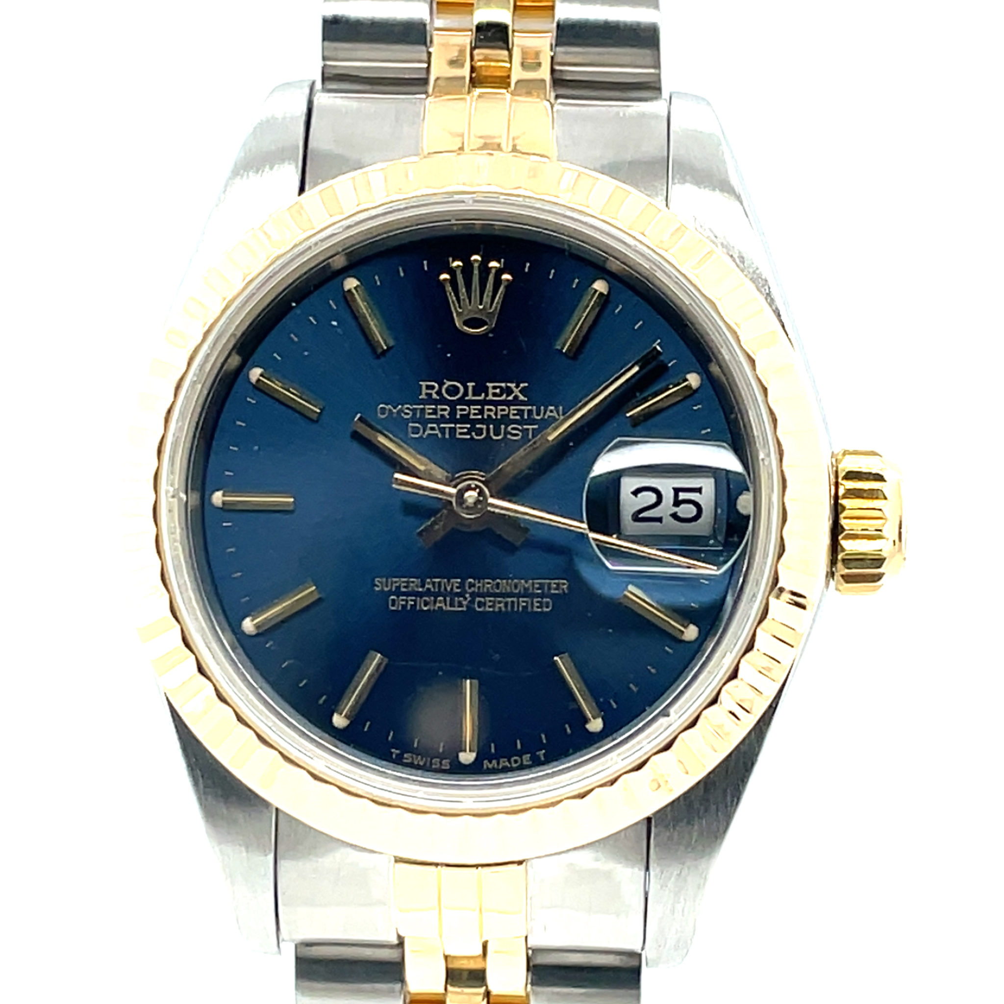 Rolex Lady-Datejust 26mm Ref. 69173 Stahl/Gold 750 Jubilée VINTAGE Saphirglas