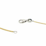 Moncara Solitär Collier 43cm 0,40 ct Diamant Bicolor 585/ 14K - Bild 6 Vorschau