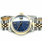 Rolex Lady-Datejust Ref. 6917 Stahl/Gold fully serviced blue dial 11/2022 - Bild 3 Vorschau
