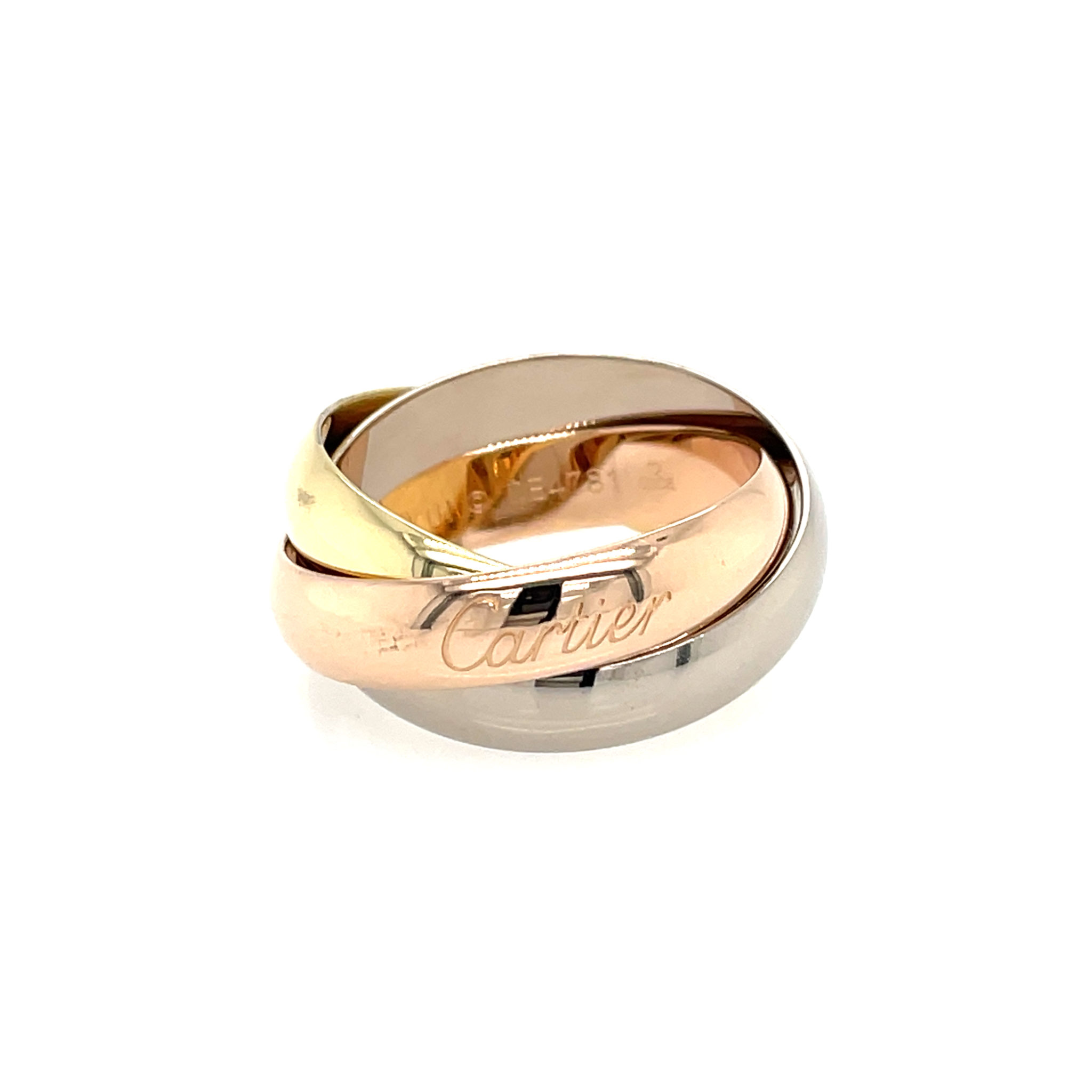 Cartier „Trinity“ Ring Gr. 61 Breiter Ring