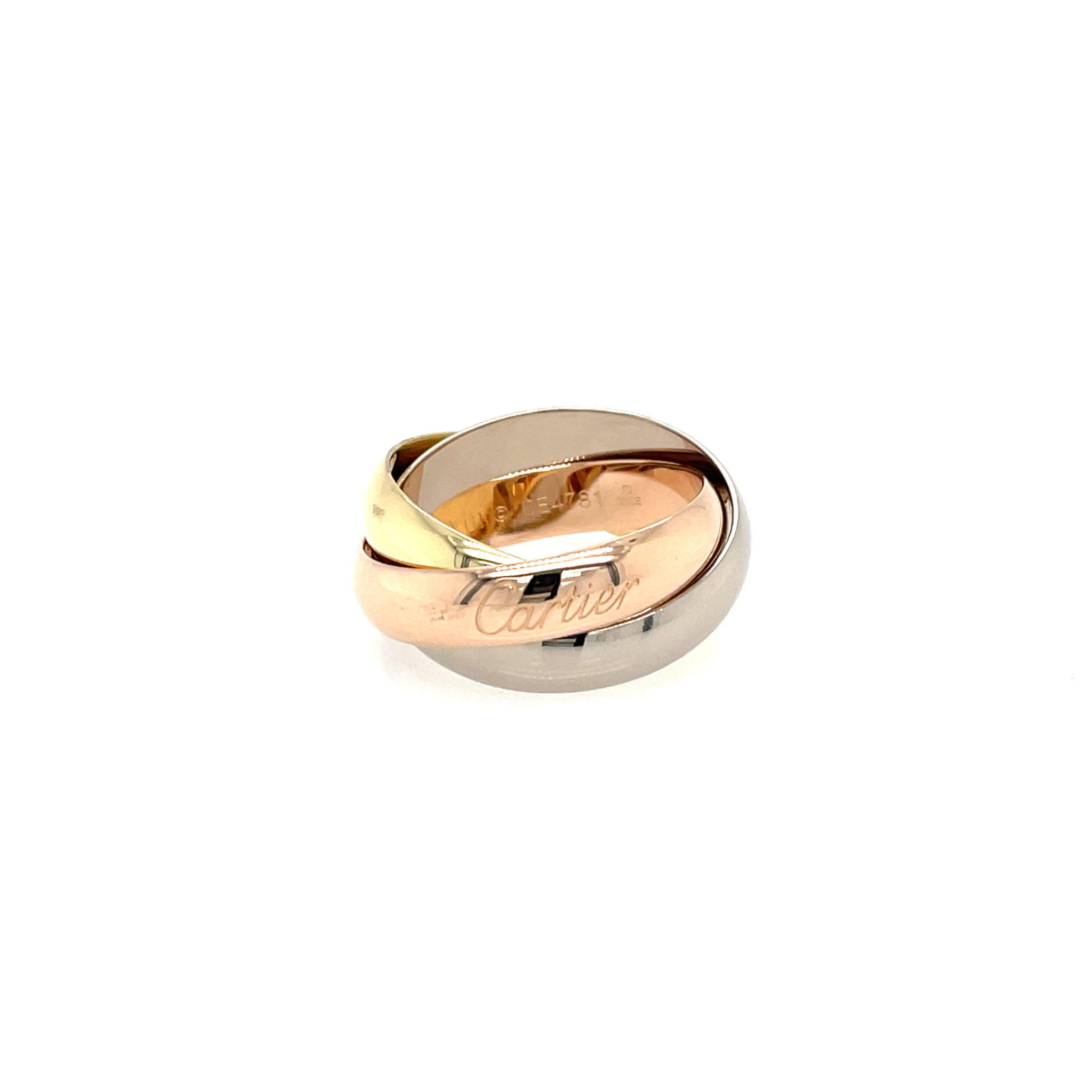 Cartier „Trinity“ Ring Gr. 61 Breiter Ring - Bild 2