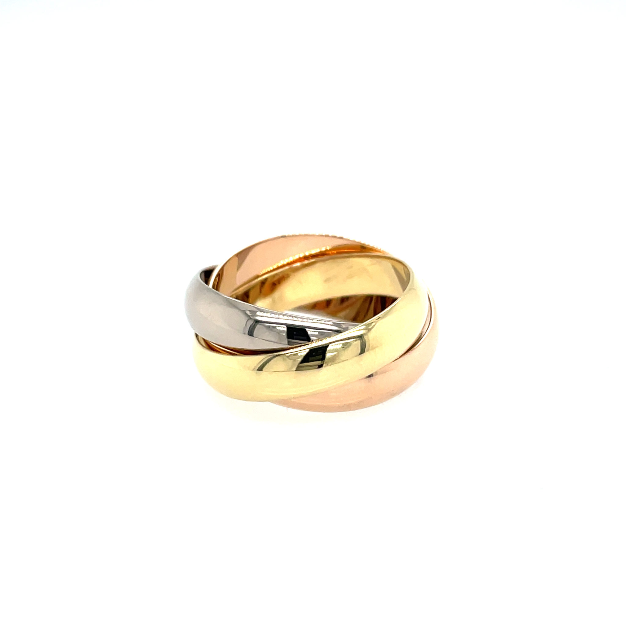 Cartier „Trinity“ Ring Gr. 61 Breiter Ring - Bild 4