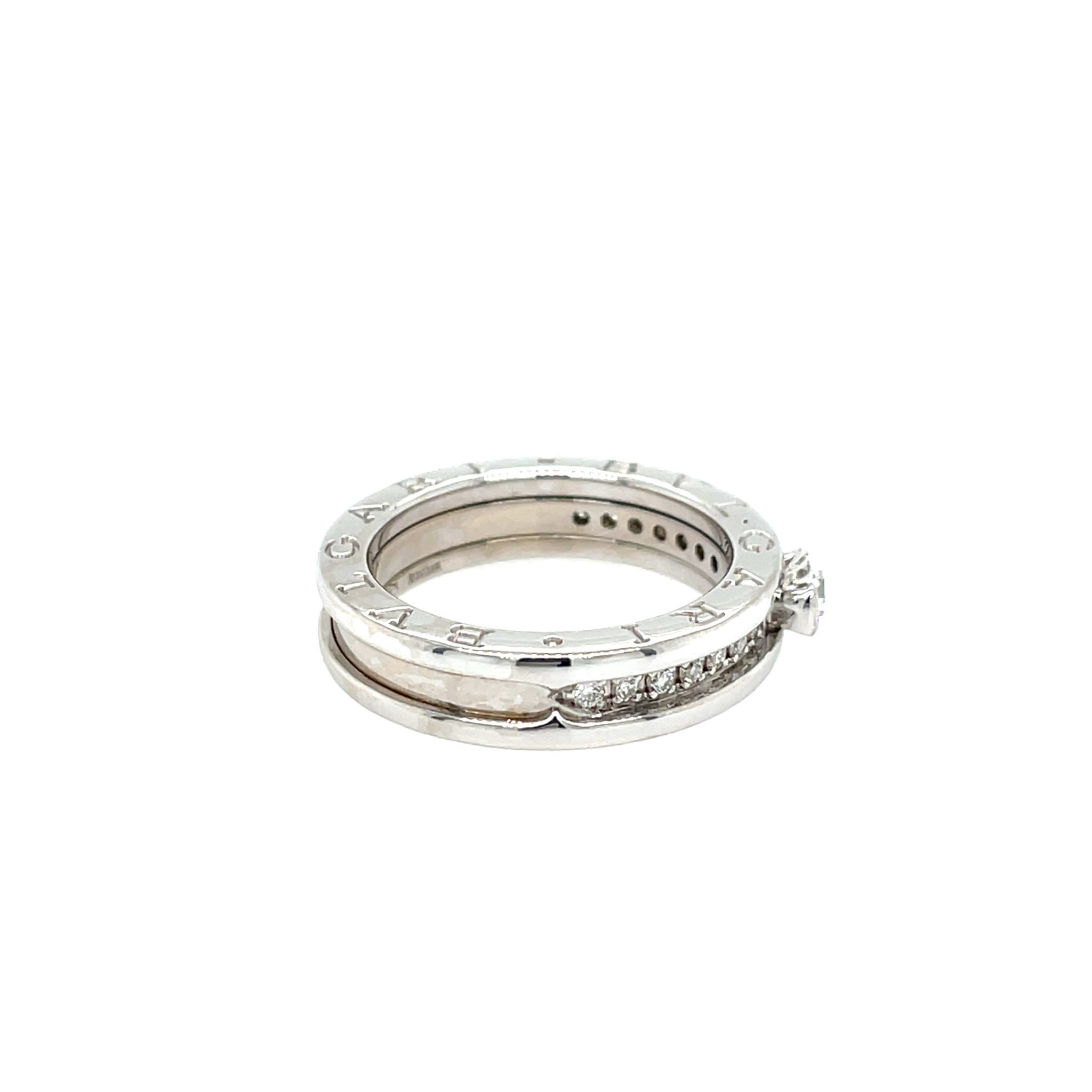 Bulgari B.Zero1 Ring Gr.54 ca. 0,50ct Diamanten Weißgold 18K BVLGARI - Bild 3