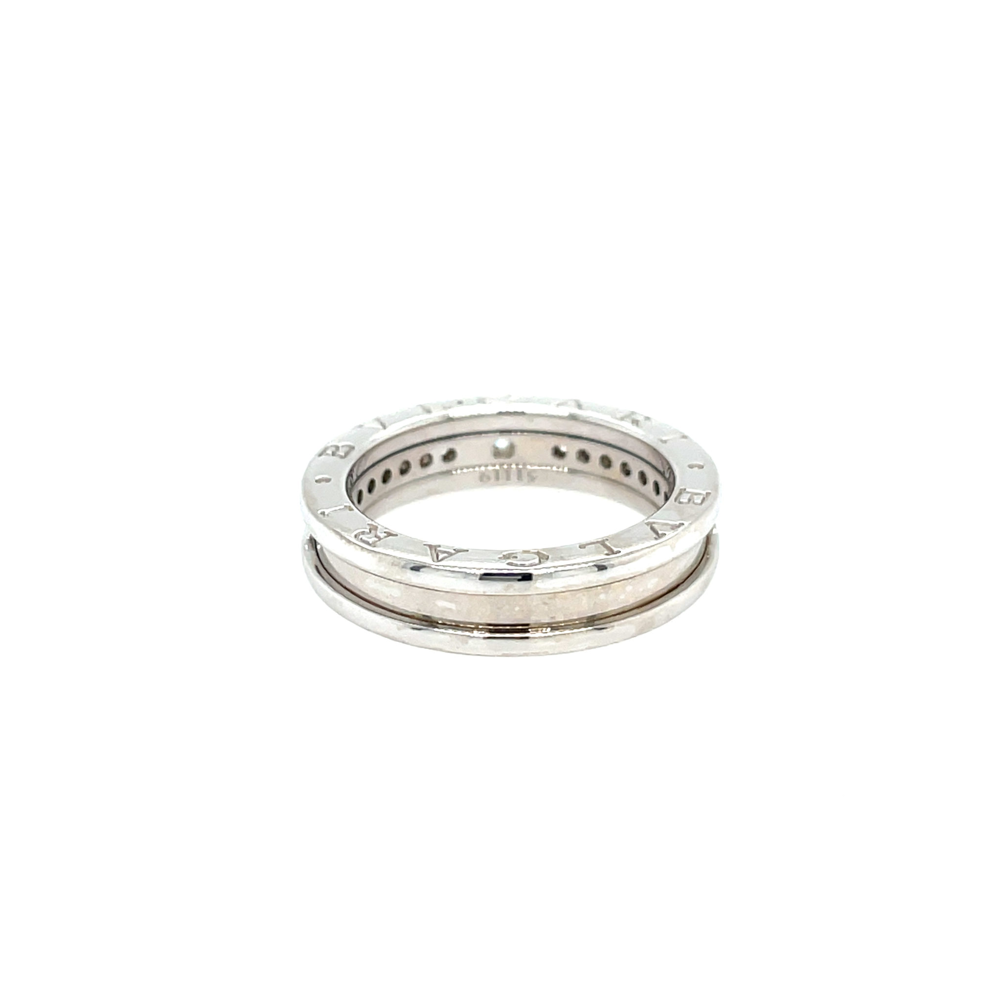 Bulgari B.Zero1 Ring Gr.54 ca. 0,50ct Diamanten Weißgold 18K BVLGARI - Bild 4