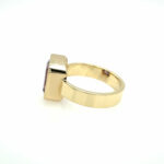 Amethyst Ring Gr. 59 Gelbgold 585/ 14K - Bild 5 Vorschau