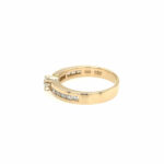 Ring Gr. 62 ca. 0,50 ct Diamanten Gelbgold 585/ 14K - Bild 3 Vorschau