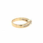 Ring Gr. 62 ca. 0,50 ct Diamanten Gelbgold 585/ 14K - Bild 4 Vorschau