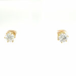 Solitärohrstecker ca. 2,19ct Diamanten Gelbgold 750/ 18K Vorschau