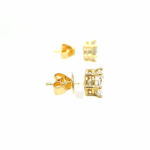 Solitärohrstecker ca. 2,19ct Diamanten Gelbgold 750/ 18K - Bild 4 Vorschau