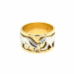Ring „Leoparden“ ca. 0,05ct Diamanten Bicolor 750/ 18K - Bild 3 Vorschau
