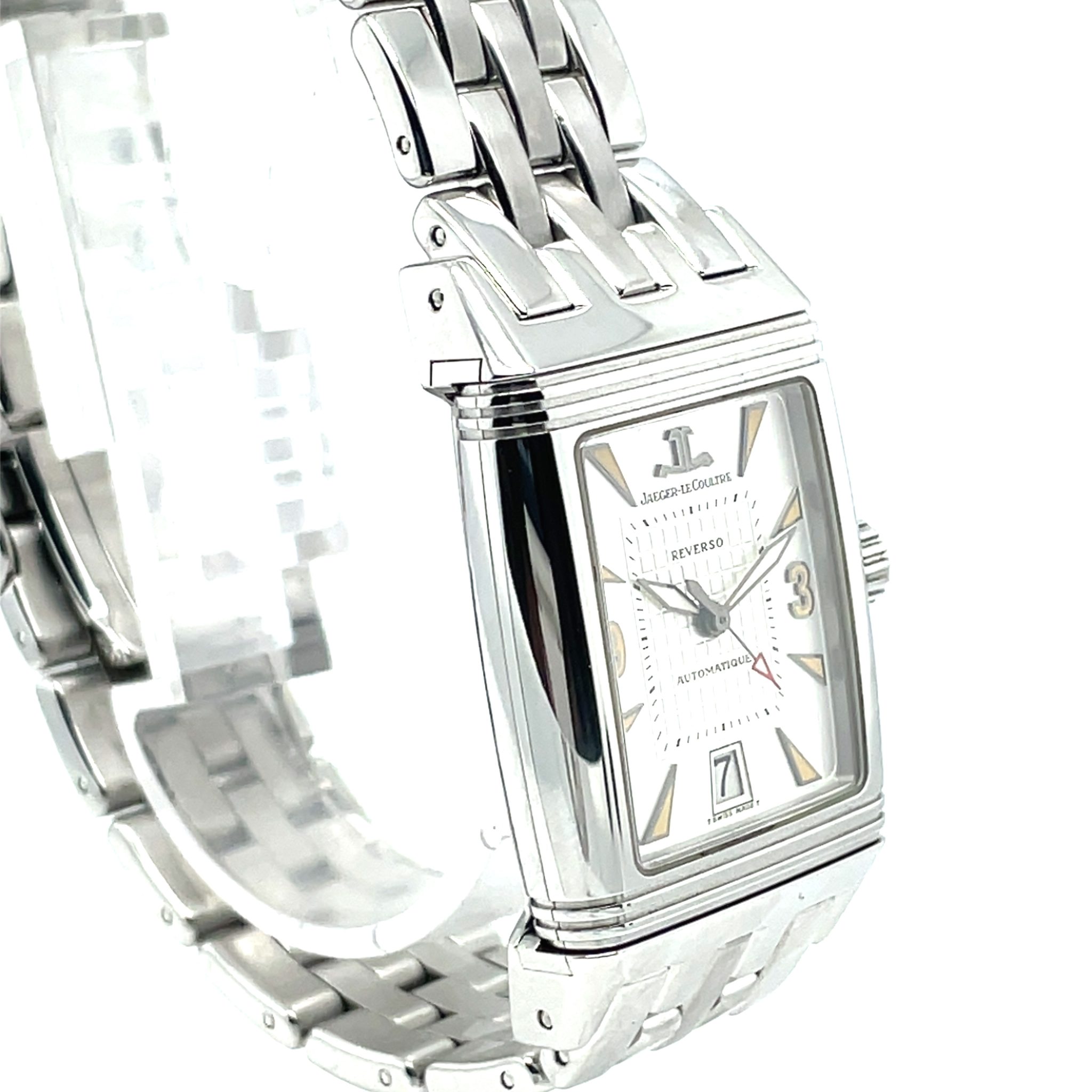 Jaeger-LeCoultre Reverso Gran Sport Ref. 290.8.60 STahl Top Zustand Automatic - Bild 8