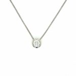 CHRIST Kette mit Solitäranhänger 45 cm ca. 0,57ct Diamant Weißgold 585/ 14K Vorschau