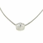 CHRIST Kette mit Solitäranhänger 45 cm ca. 0,57ct Diamant Weißgold 585/ 14K - Bild 3 Vorschau
