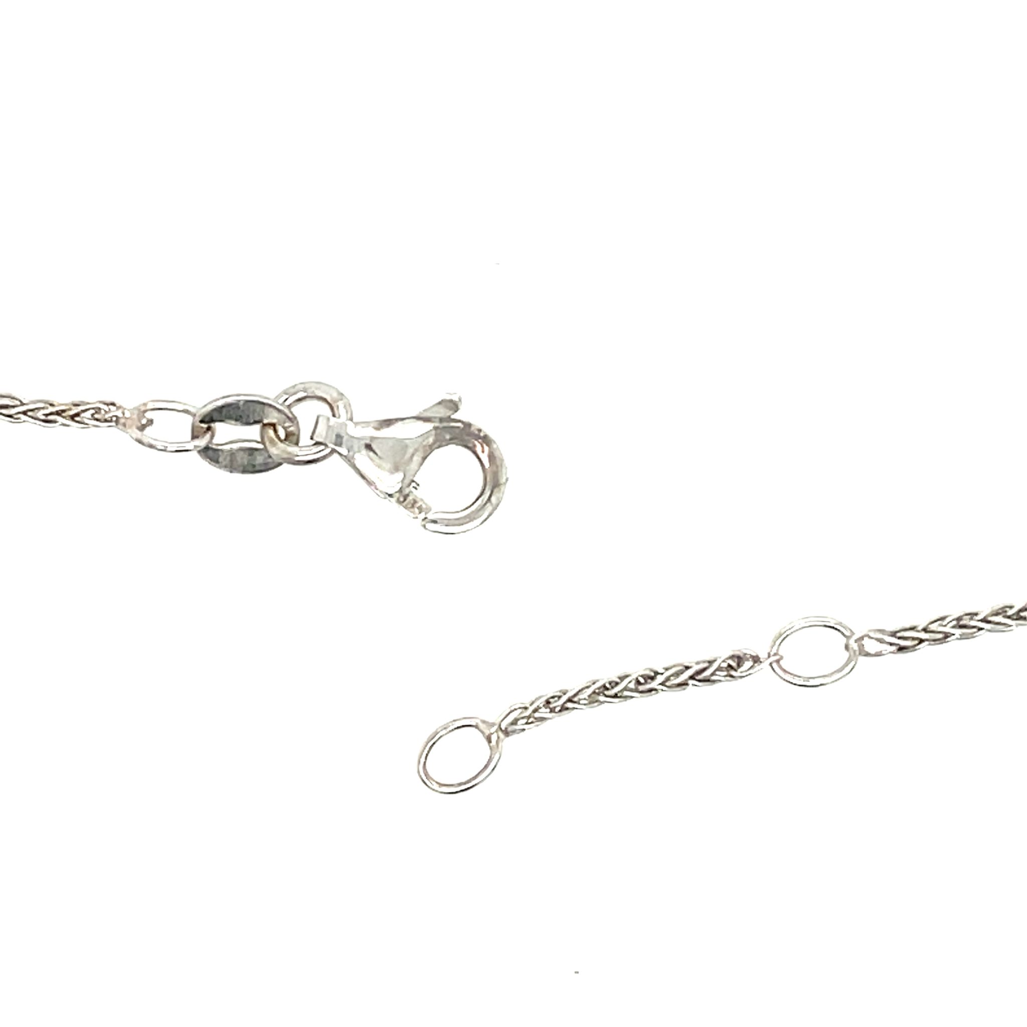 CHRIST Kette mit Solitäranhänger 45 cm ca. 0,57ct Diamant Weißgold 585/ 14K - Bild 4