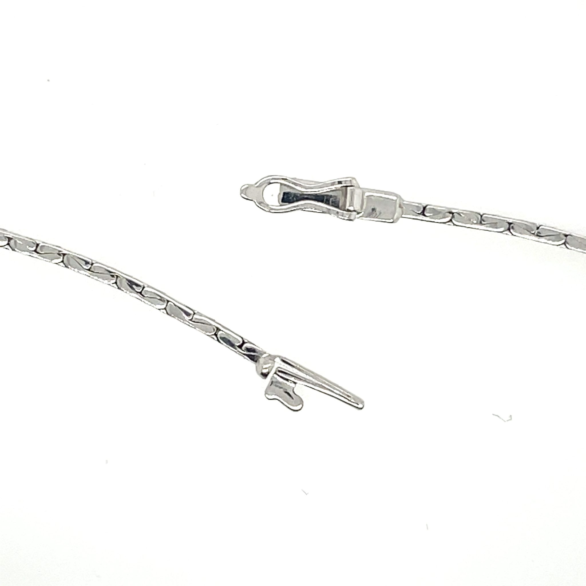 Bucherer Smaragd Collier 42cm ca. 3,3ct Diamanten Weißgold 750/ 18K - Bild 5