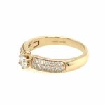 CHRIST Ring Gr. 58 ca. 0,80 ct Diamanten Gelbgold 585/ 14K - Bild 4 Vorschau