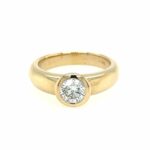 Solitärring Gr. 60 ca. 1,02 ct Diamant Gelbgold 585/ 14K Vorschau