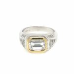 Ring Gr. 57 ca. 3,25 ct Diamanten Bicolor 750/ 18K Vorschau