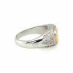 Ring Gr. 57 ca. 3,25 ct Diamanten Bicolor 750/ 18K - Bild 4 Vorschau