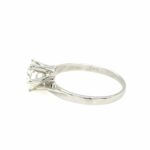 Solitärring Gr. 58 2,0 ct Diamant Weißgold 750/ 18K DPL Zertifikat - Bild 4 Vorschau