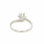 Solitärring Gr. 58 2,0 ct Diamant Weißgold 750/ 18K DPL Zertifikat - Bild 5 Vorschau
