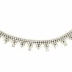 Friedrich Collier 44cm ca. 12,35ct Diamanten Weißgold 750/ 18K Vorschau
