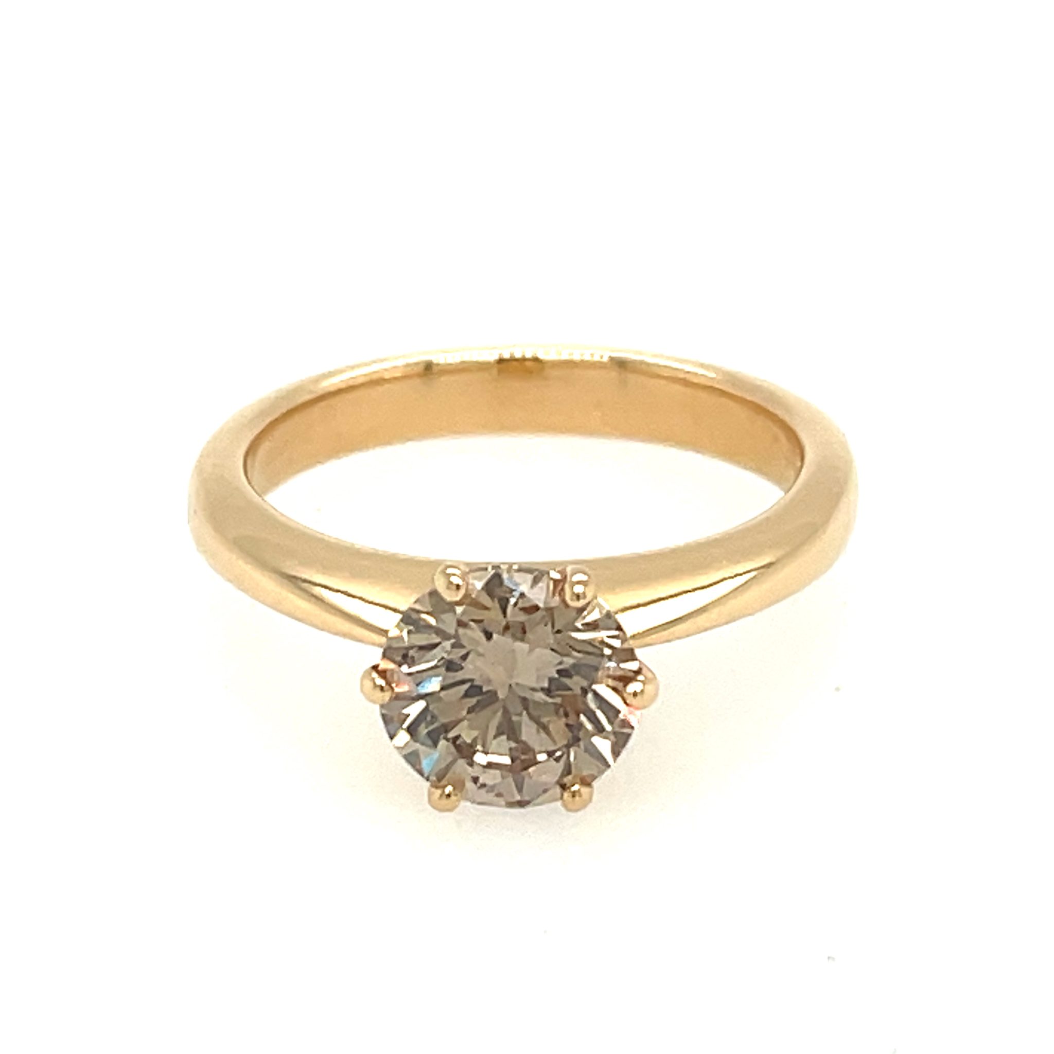 Solitärring Gr.52 1,52 ct Diamant Roségold 750/ 18K GIA Zertifikat