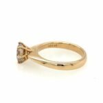 Solitärring Gr.52 1,52 ct Diamant Roségold 750/ 18K GIA Zertifikat - Bild 5 Vorschau