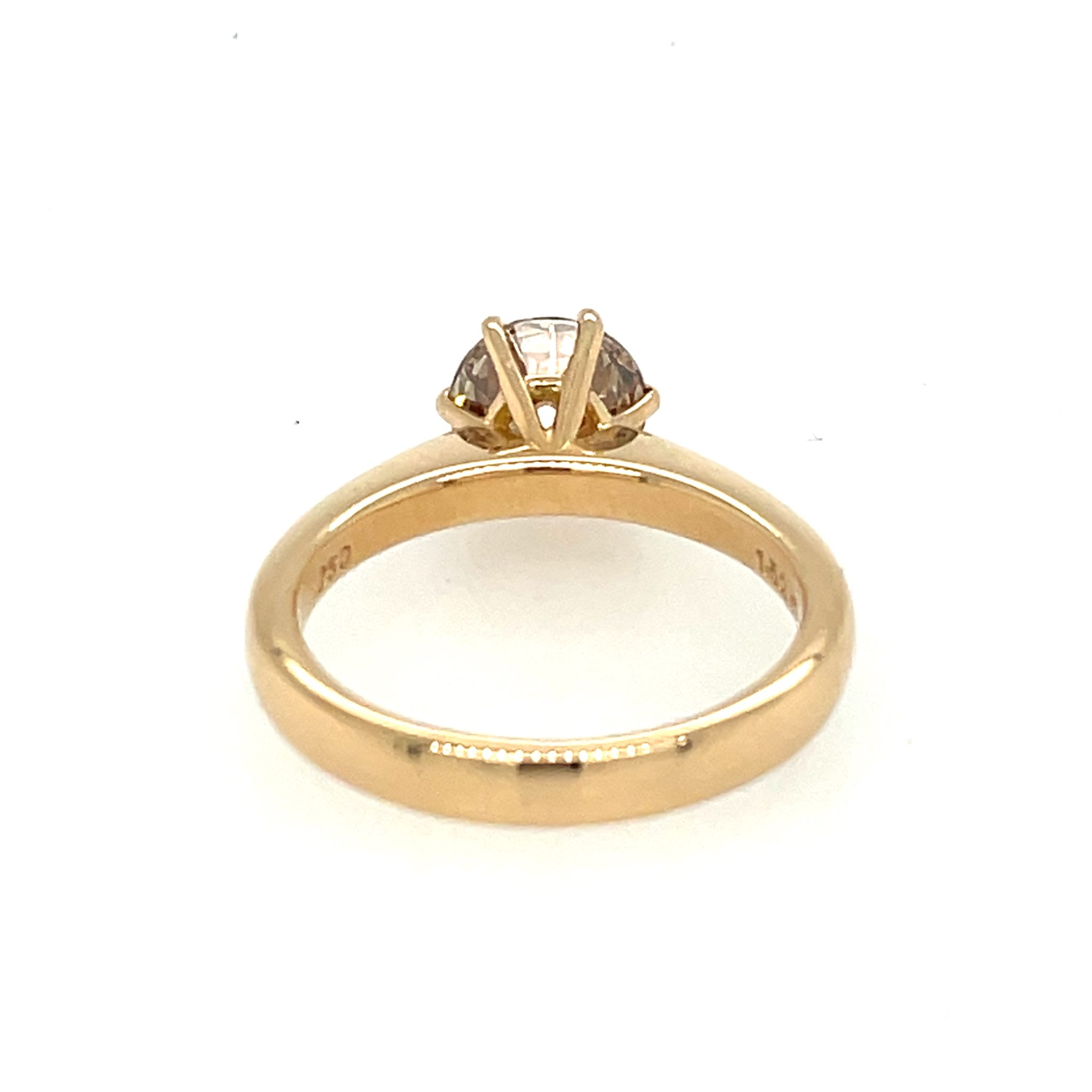 Solitärring Gr.52 1,52 ct Diamant Roségold 750/ 18K GIA Zertifikat - Bild 6