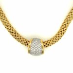 Fope Collier 43cm ca. 1,50 ct Brillanten Gelbgold 750/ 18K Vorschau