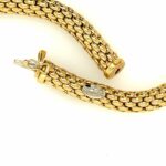 Fope Collier 43cm ca. 1,50 ct Brillanten Gelbgold 750/ 18K - Bild 4 Vorschau
